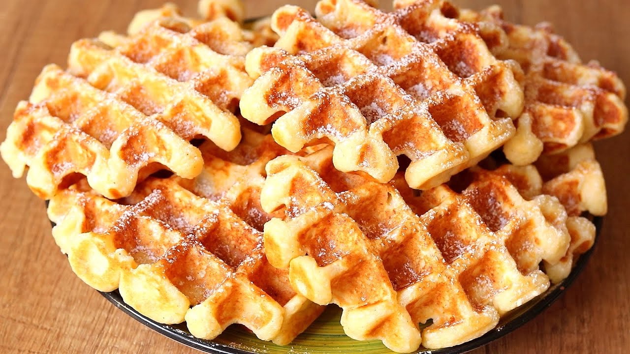 творожные вафли