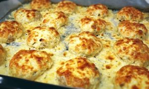 фрикадельки с сыром