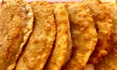 чебуреки на заварном тесте