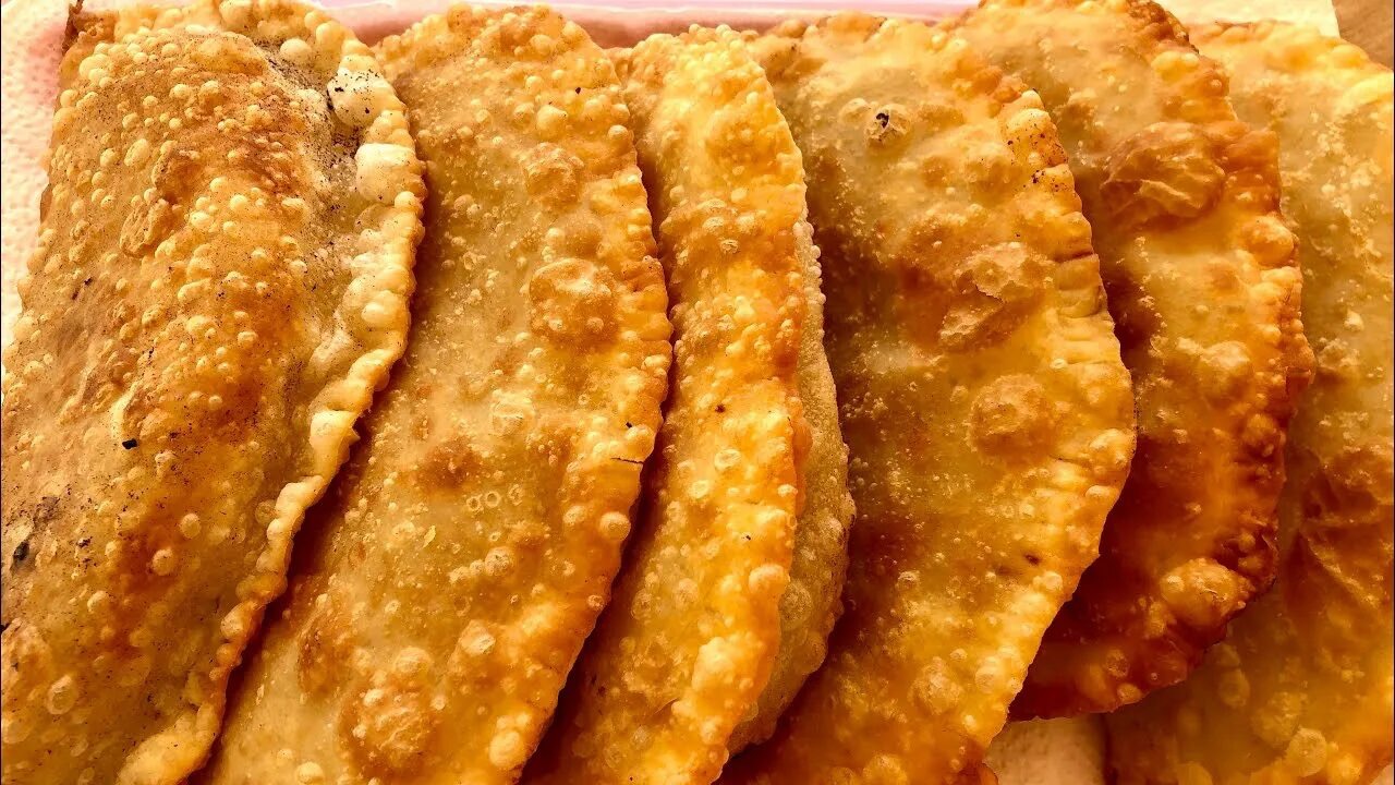 чебуреки на заварном тесте