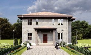 дом из газобетона