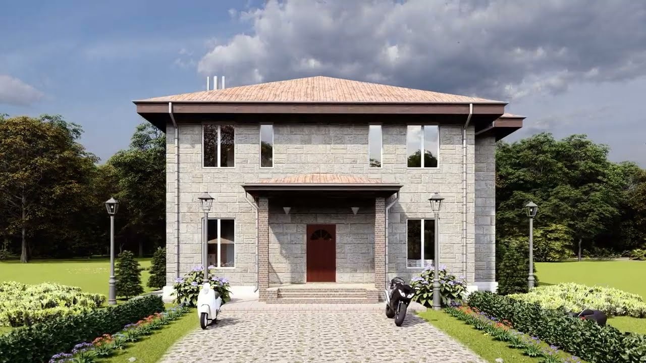 дом из газобетона