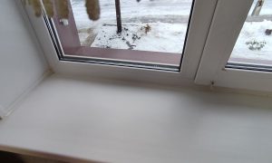 чистый подоконник