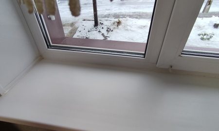 чистый подоконник