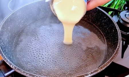 сгущёнка в кипятке