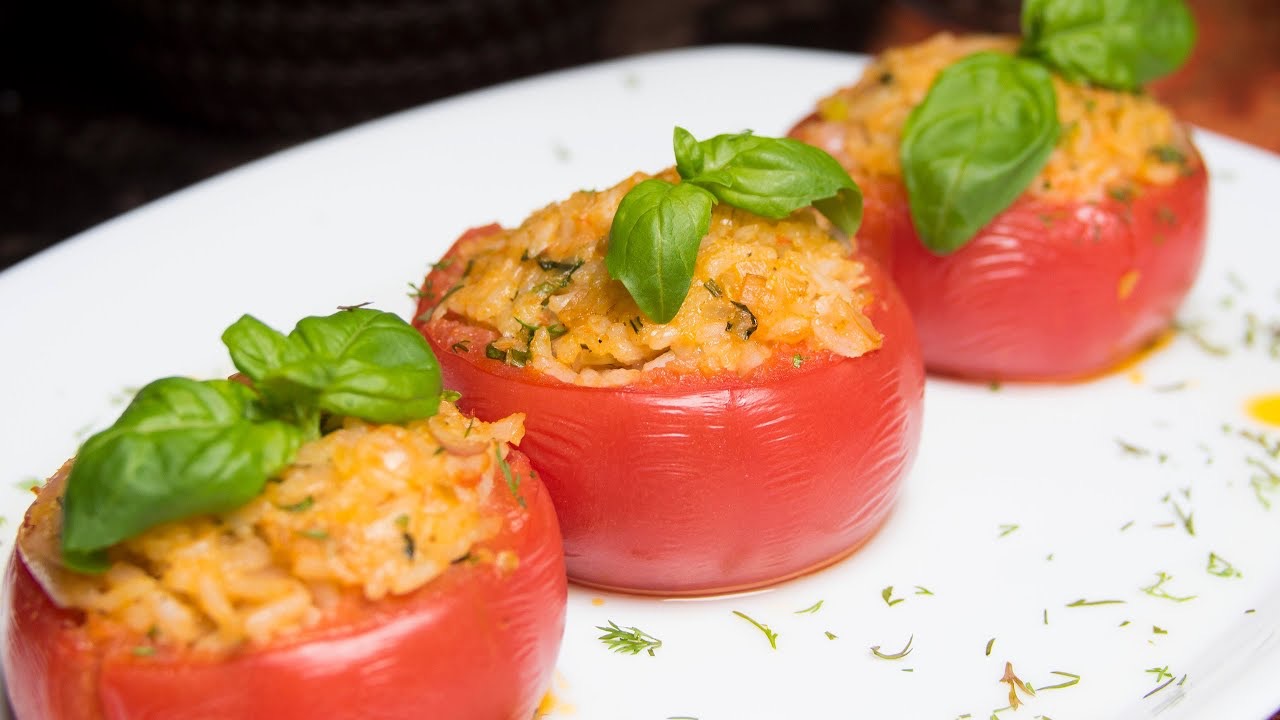 фаршированные помидоры
