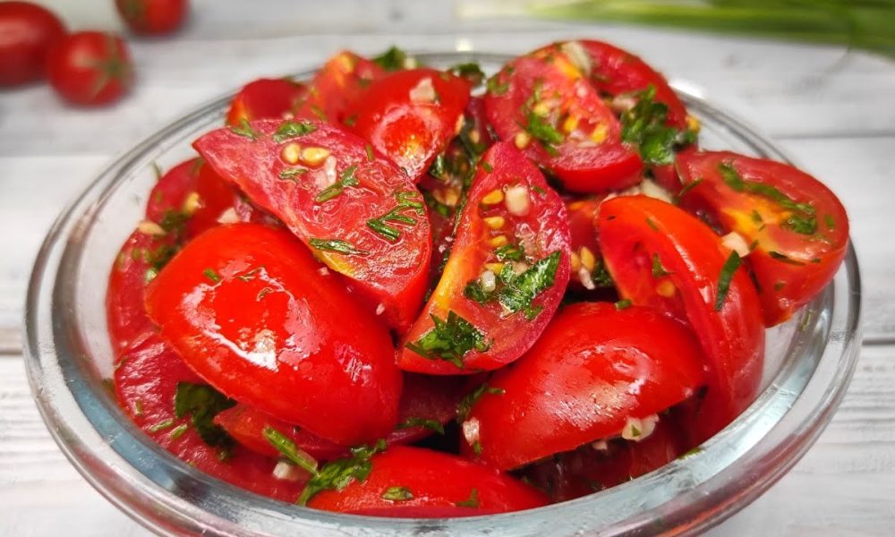 закуска из помидоров