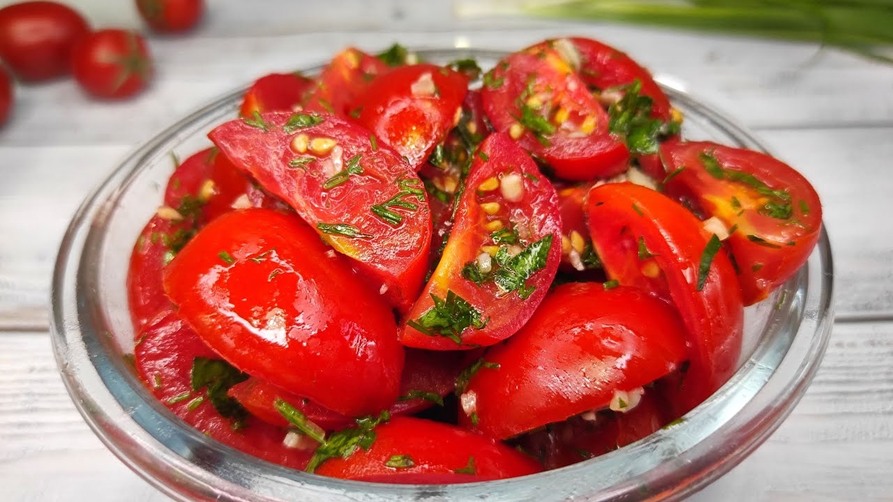 закуска из помидоров