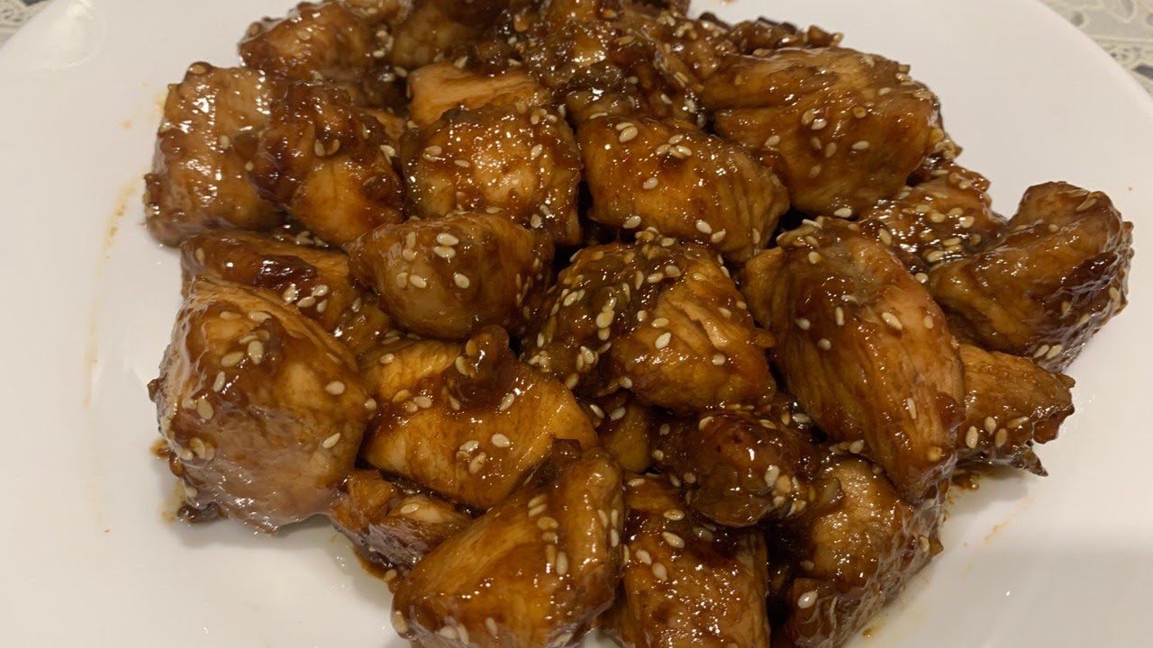 курица в медово-соевом соусе