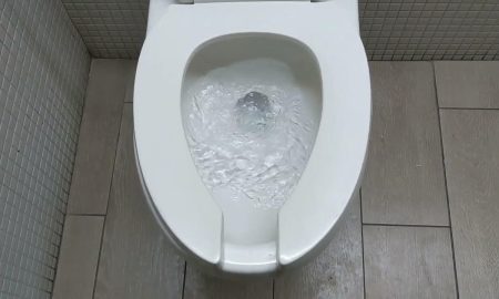 белый унитаз