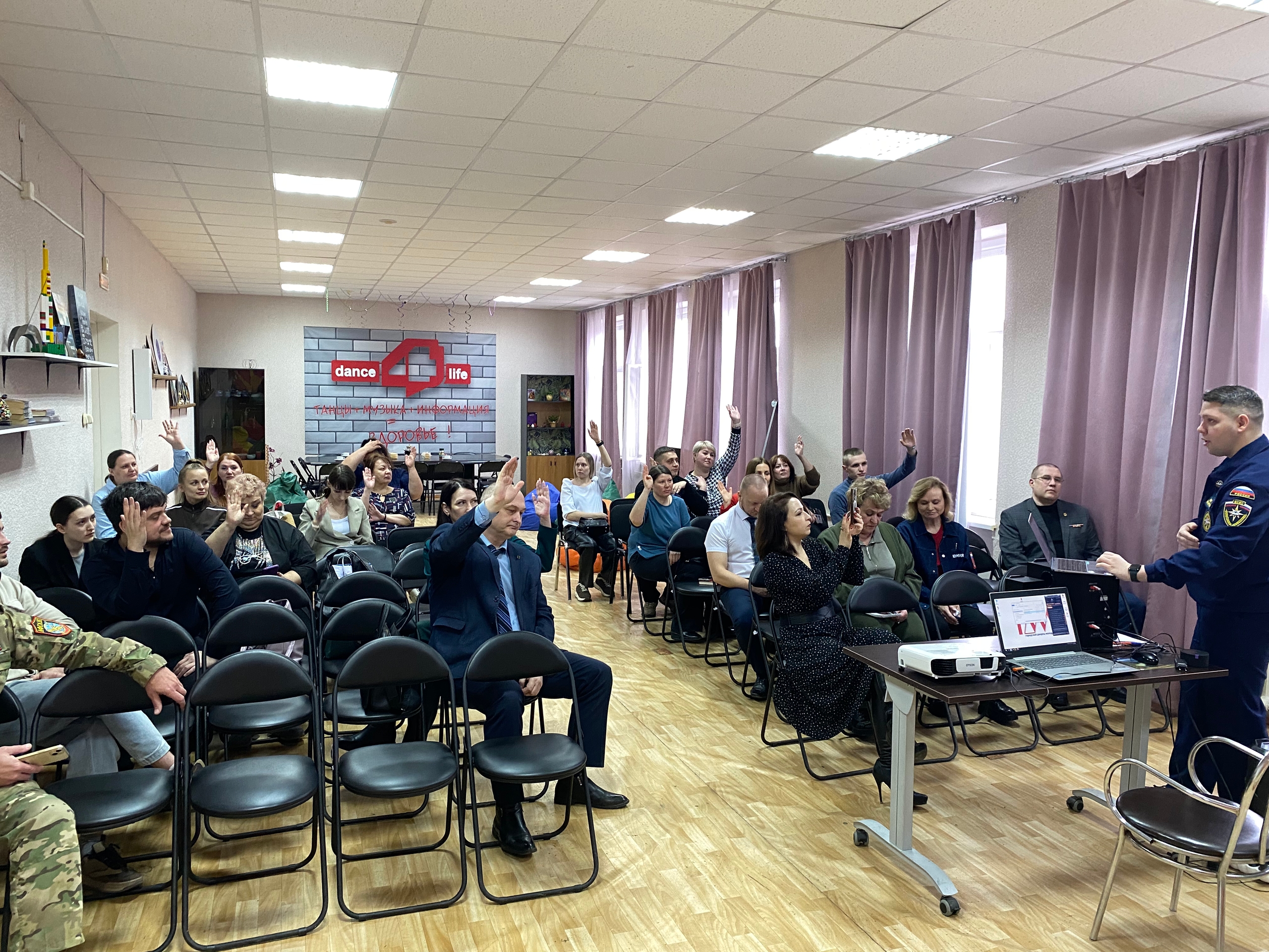 Выборы главы отделения «Юнармии»