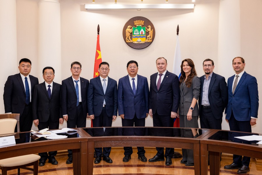 Встреча властей Екатеринбурга и Ордоса