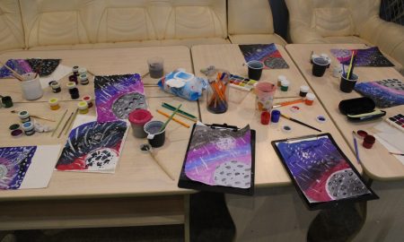 Осужденные нарисовали космос