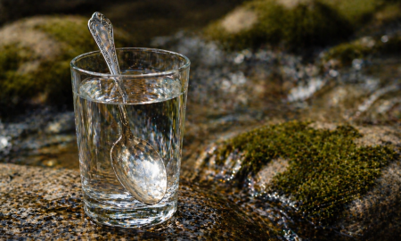 Ложка в стакане