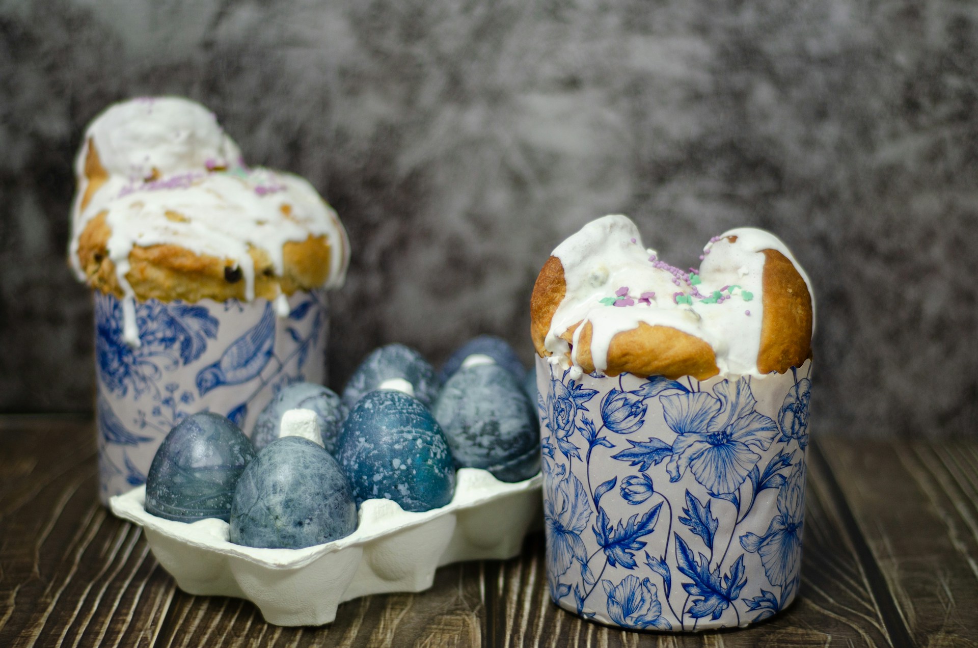 Голубые куличи