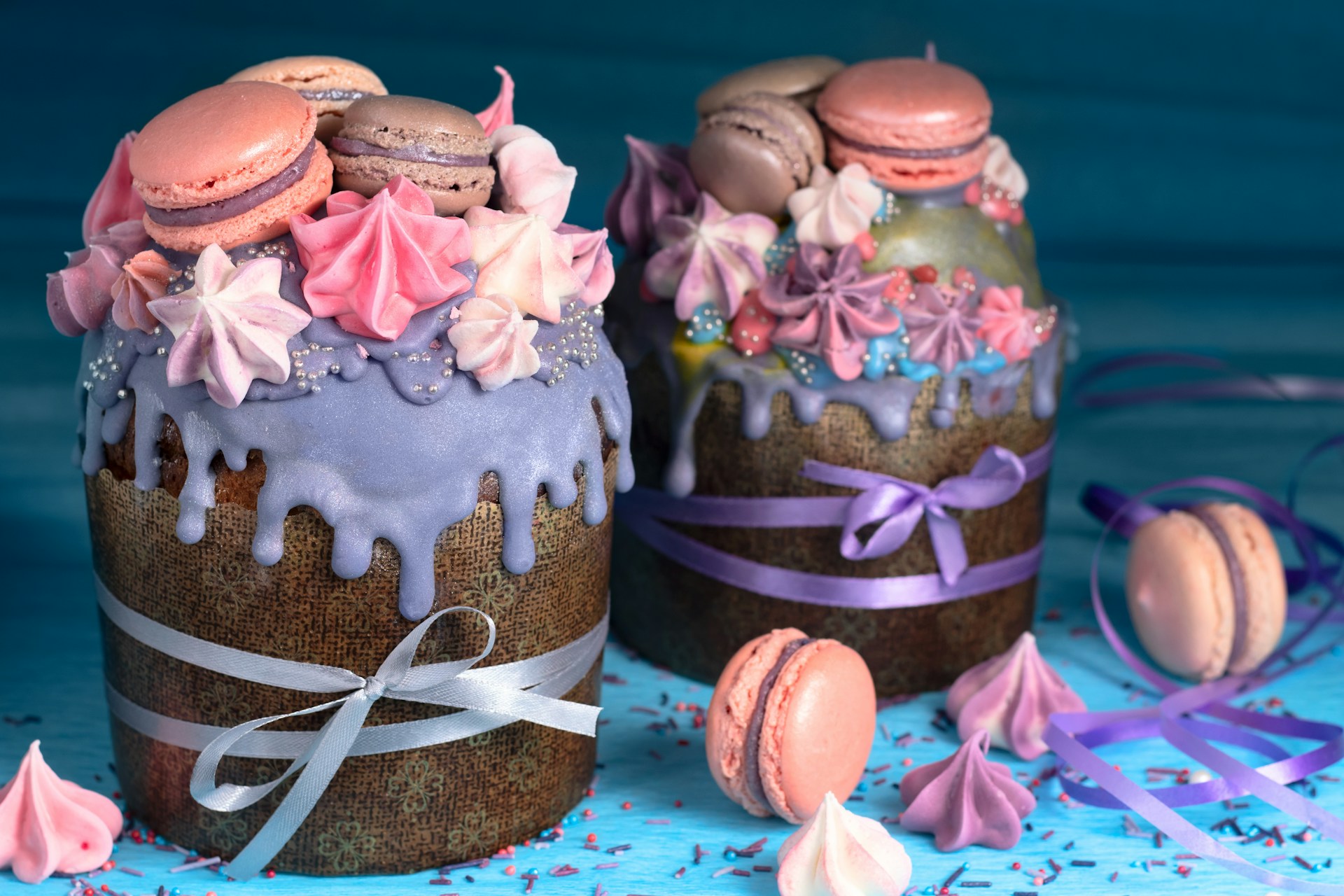 Куличи розовые