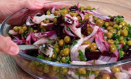 Салат со свеклой