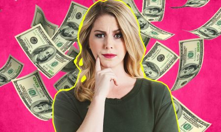 Девушка с деньгами