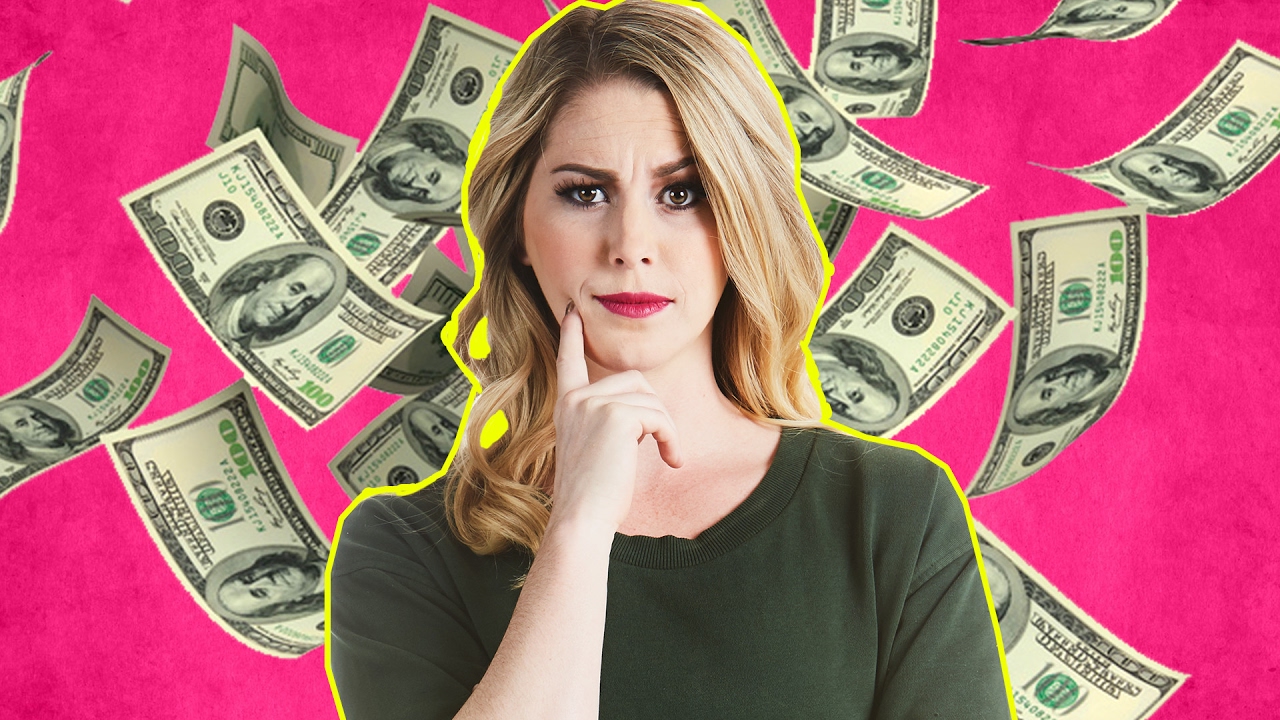 Девушка с деньгами