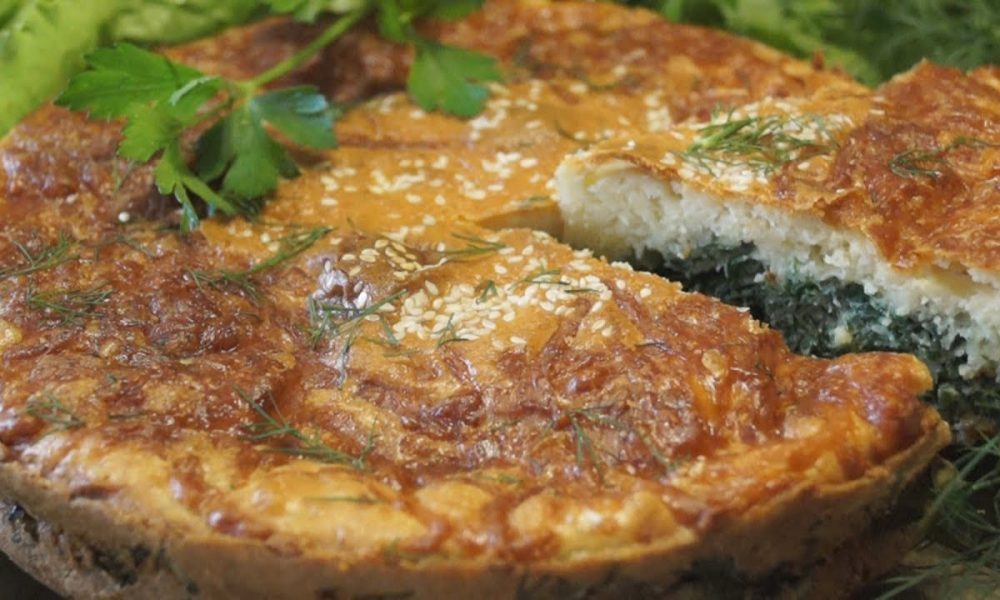 Пирог с зеленью
