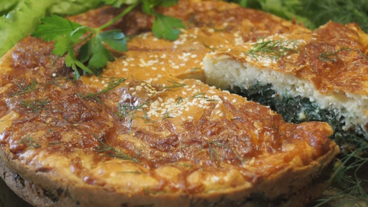 Пирог с зеленью