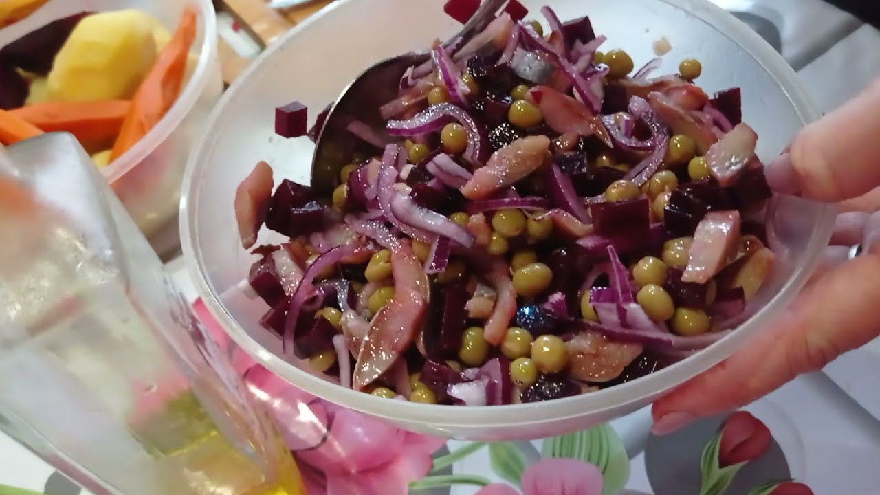 Салат со свеклой