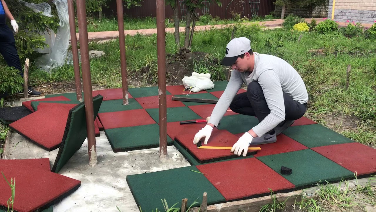 Резиновая плитка