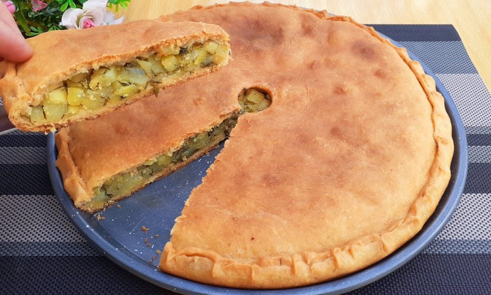 пирог с картошкой