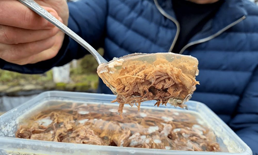 Холодец с мясом