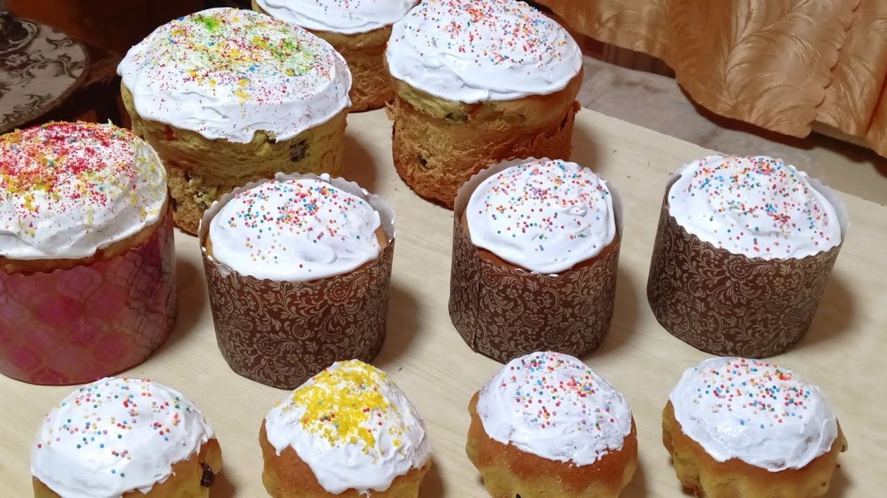 Пасхальные куличи