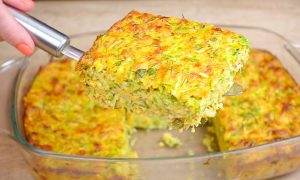 Запеканка с кабачком