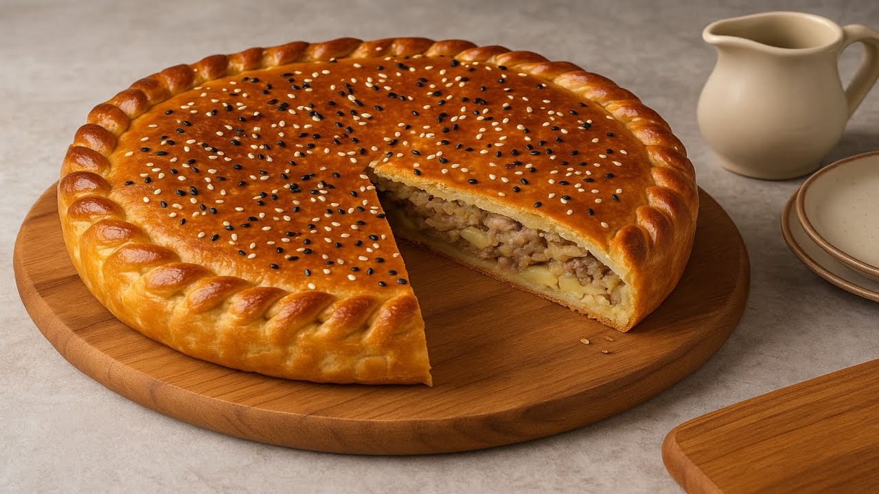 Пирог с фаршем