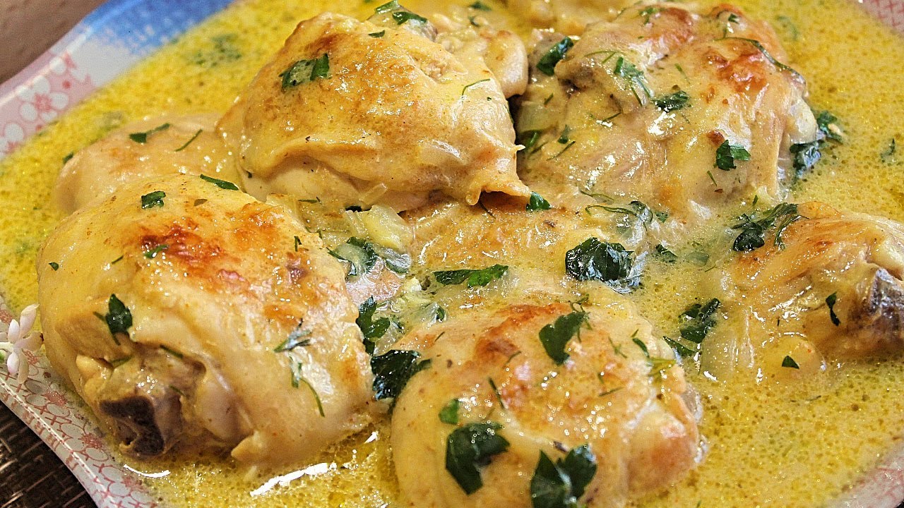 Курица в соусе