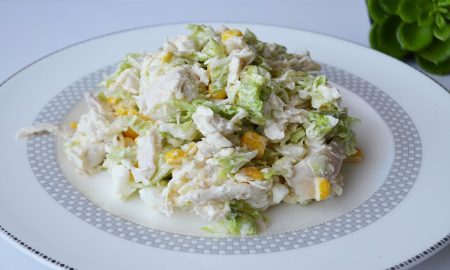 Салат из пекинской капусты