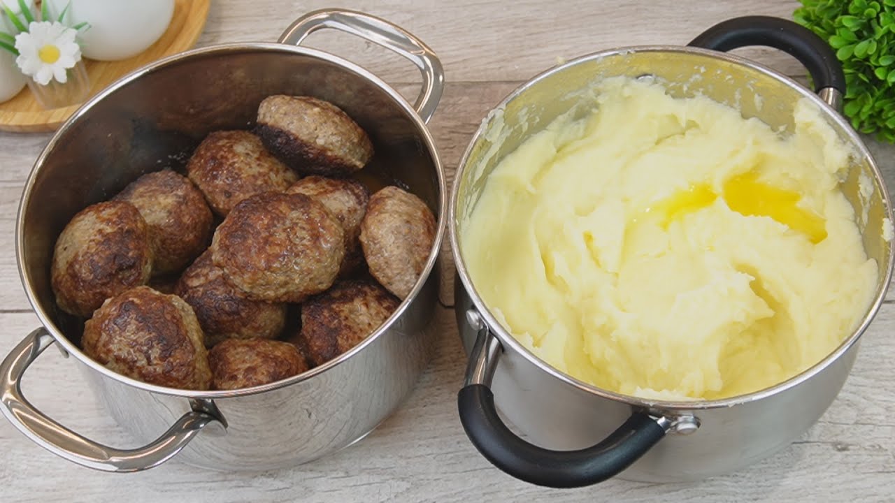 Котлеты с пюре