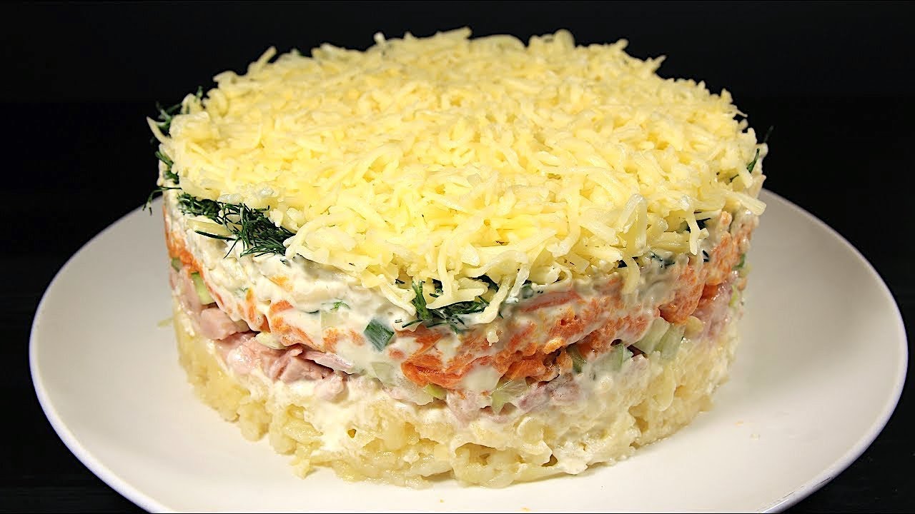 Салат слоями