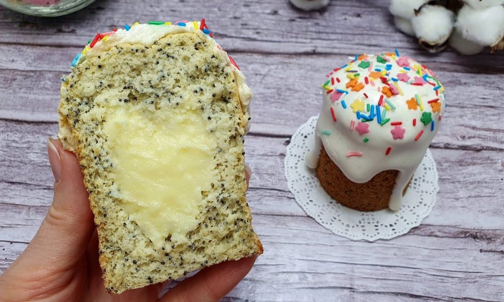 Кулич с начинкой