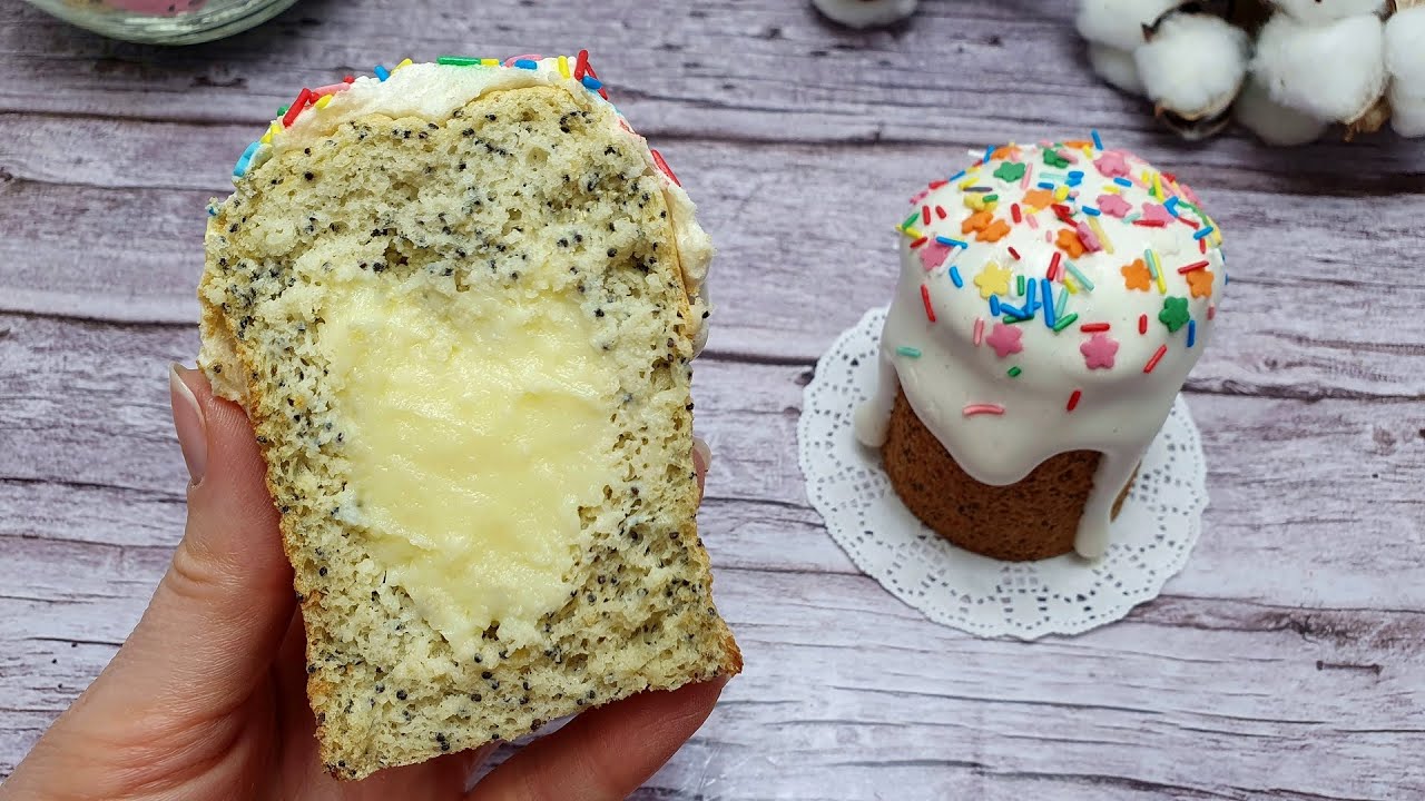 Кулич с начинкой