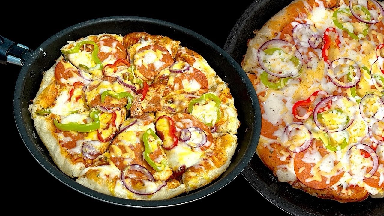 Пицца в сковороде