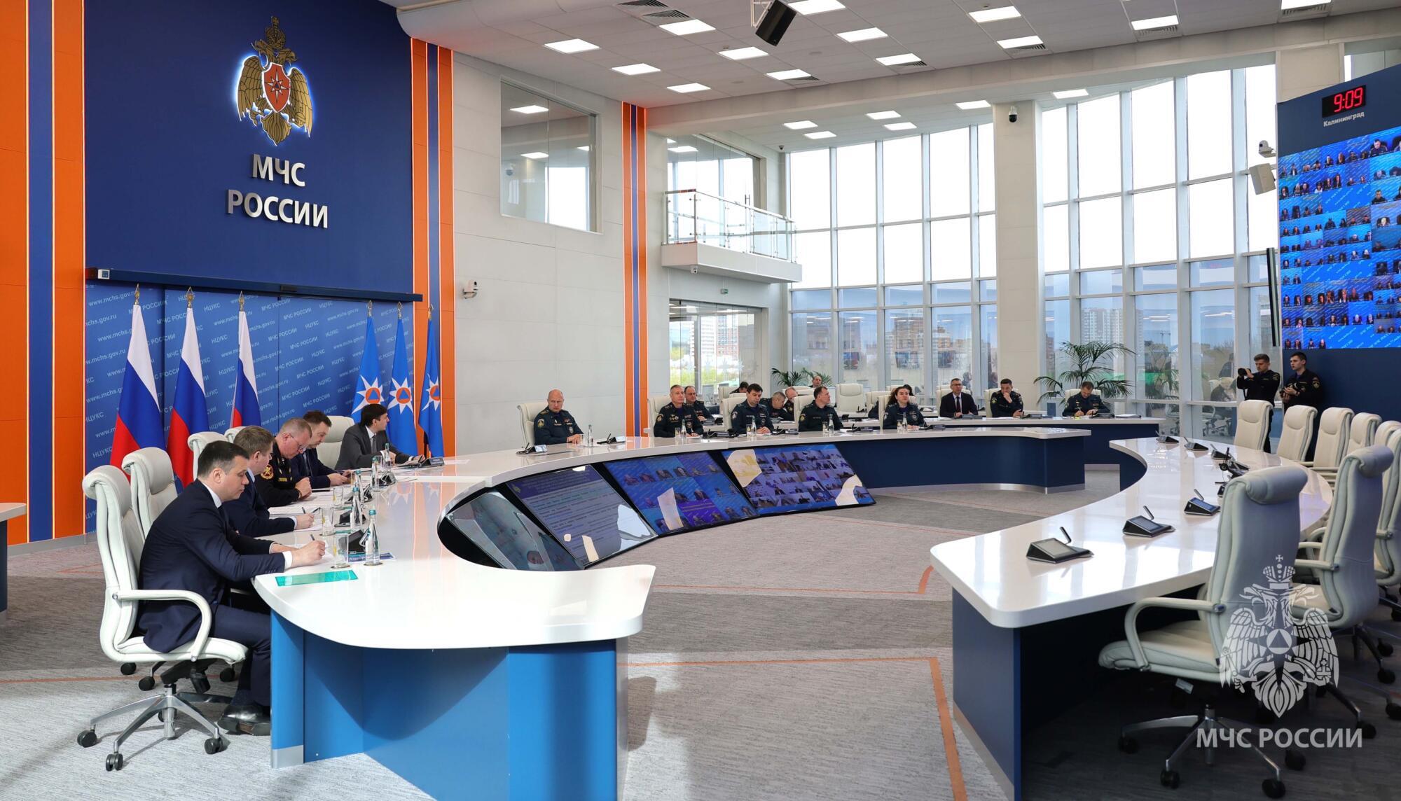 Совещание перед учениями