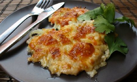 Мясо на тарелке