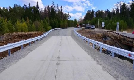 Объезд моста через Утку