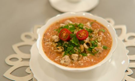 Суп с яйцом