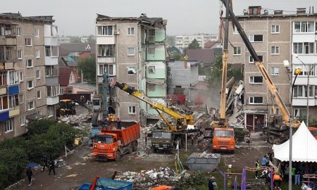 Дом обрушился в Нижнем Тагиле