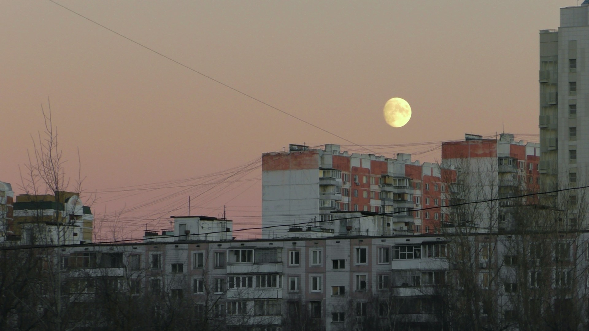 Розовая Луна