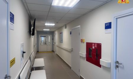 Коридор больницы на Урале