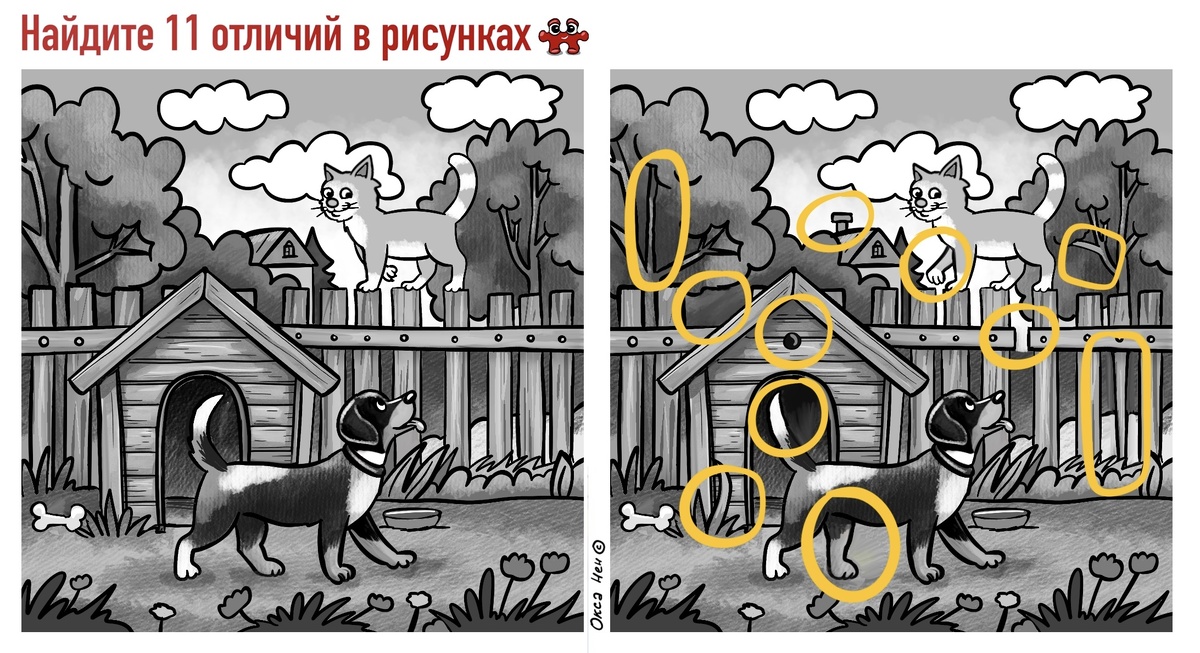 Ходят собака и кот 