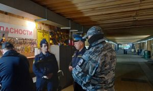 Приставы в екатеринбургском тире