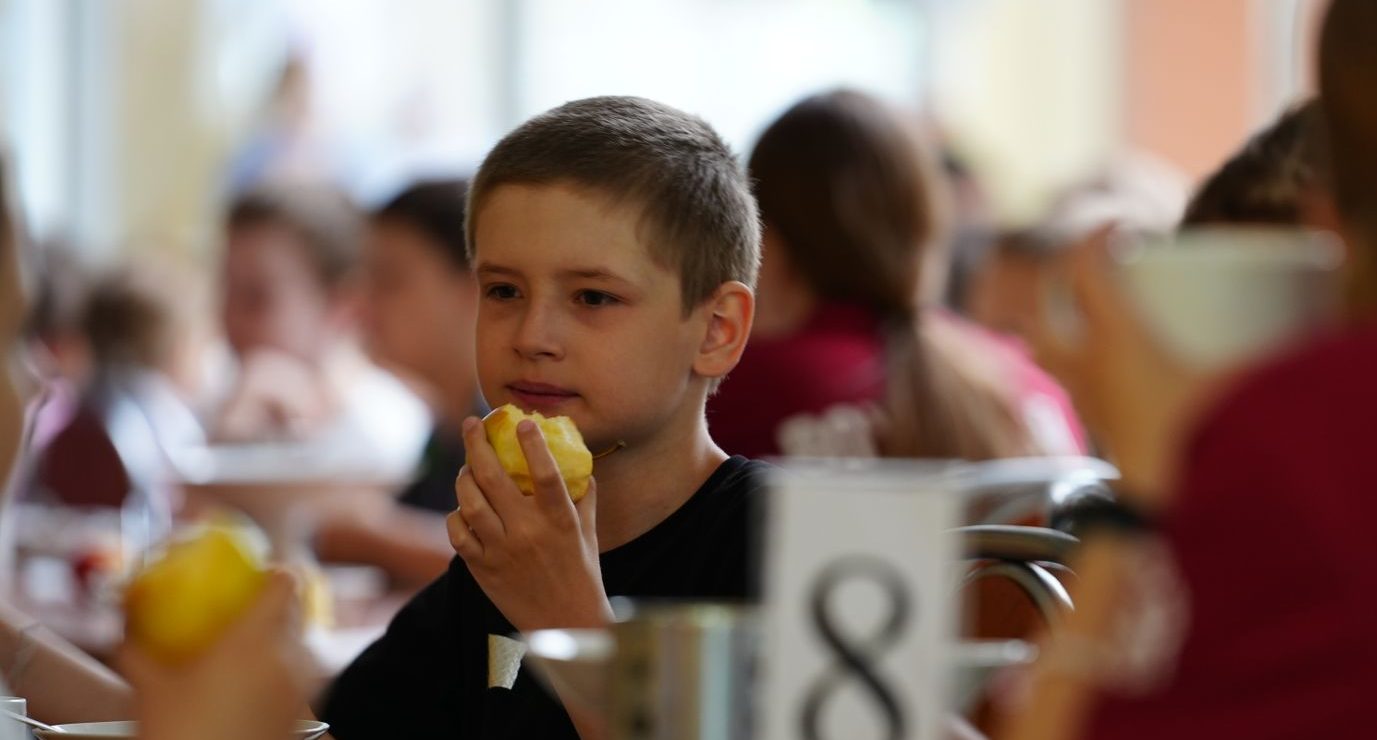 Дети в оздоровительном комплексе «Литвиново»