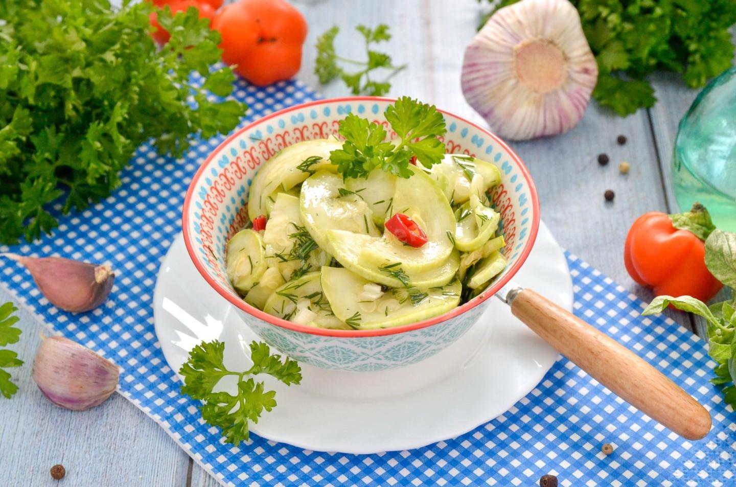 Маринованные кабачки с медом